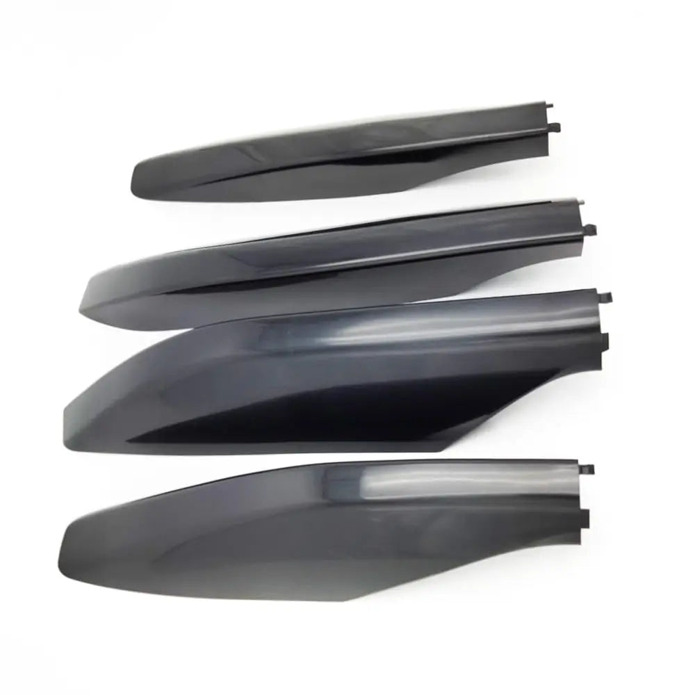 Gloss Black Roof Rack Rail End Cover Cap Shells For Lexus GX470 2003-2009