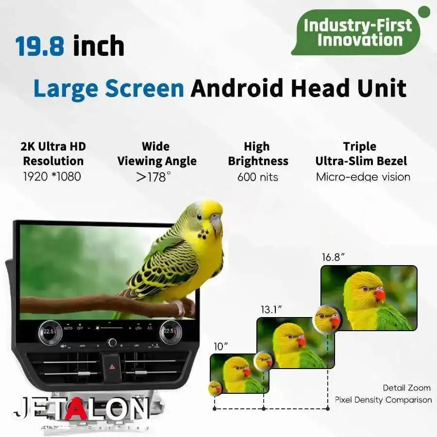 19.8" Big Qled Smart Screen For Toyota Land Cruiser 200 LC200 2008-2021 Android Car Radio  | AUTOKITSHOP