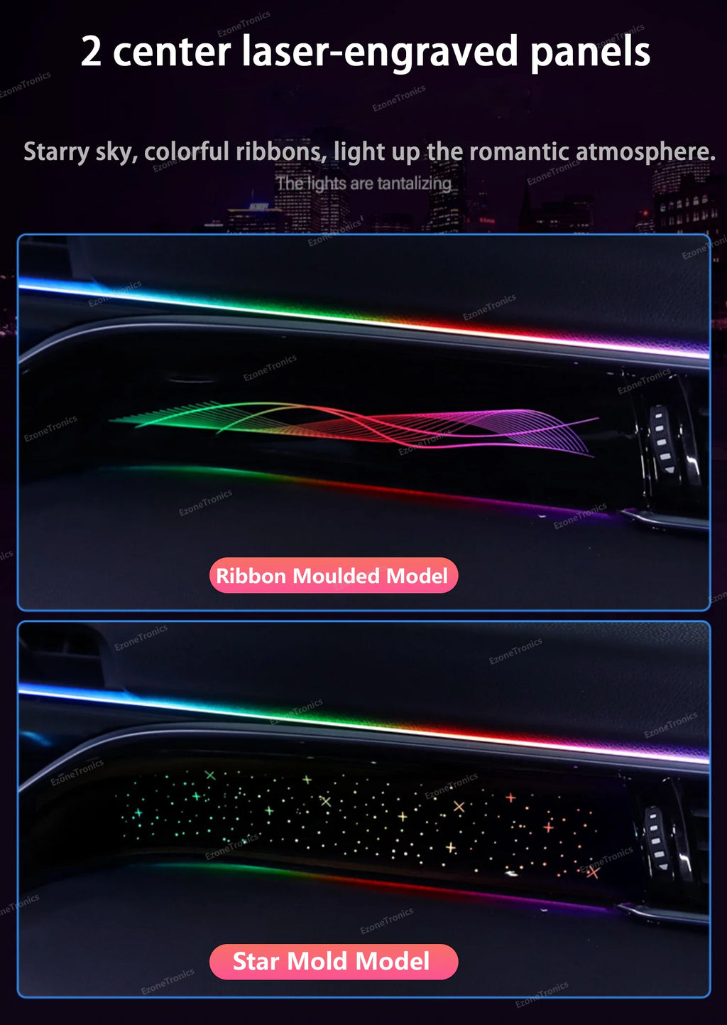 RGB - Ambient Light - for Toyota Camry 2018-2023 - Car Interior Lighting