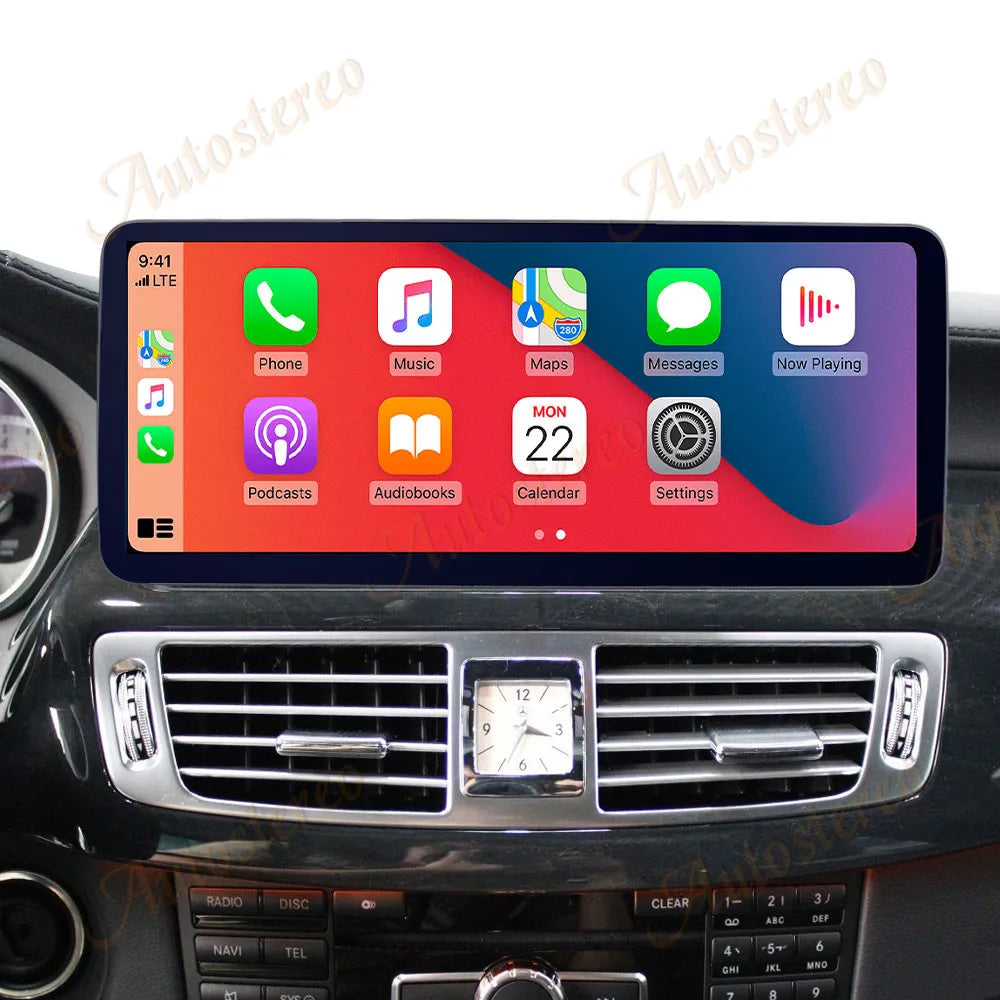 2400*900 Resolution Carplay Android For Mercedes Benz CLS W218 2010-2018 Car GPS Navigatio