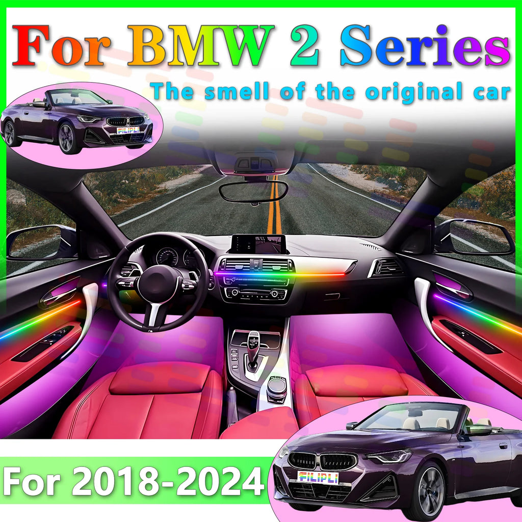 RGB - Ambient Light - for BMW G42 - App Control - Car Interior Lighting | AUTOKITSHOP