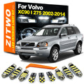 ZITWO LED Interior Sunvisor Roof Map Foot Trunk Light Kit For Volvo XC90 MK1 275 for Volvo XC90 MK1 2002-2011 - Canbus L