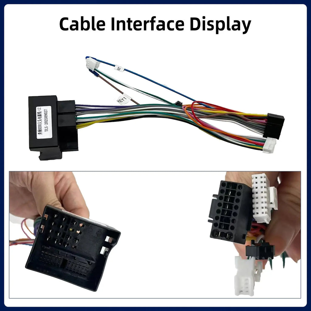 Car Radio Power Cable Wiring Harness For Mercedes Benz CLK CLS E G Class W209 W211 W209 Vi