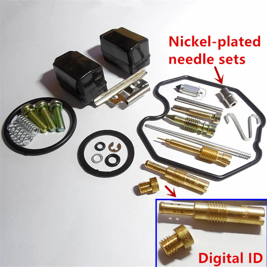 Carburetor PZ30 Repair Kits with wear-resistant nickel-plated nozzle For CG250CC ATV Motor