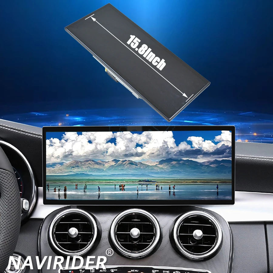CarPlay Navigation Stereo For Mercedes-Benz GLC GLE GLS Car Radio GPS Android 15 Screen 15