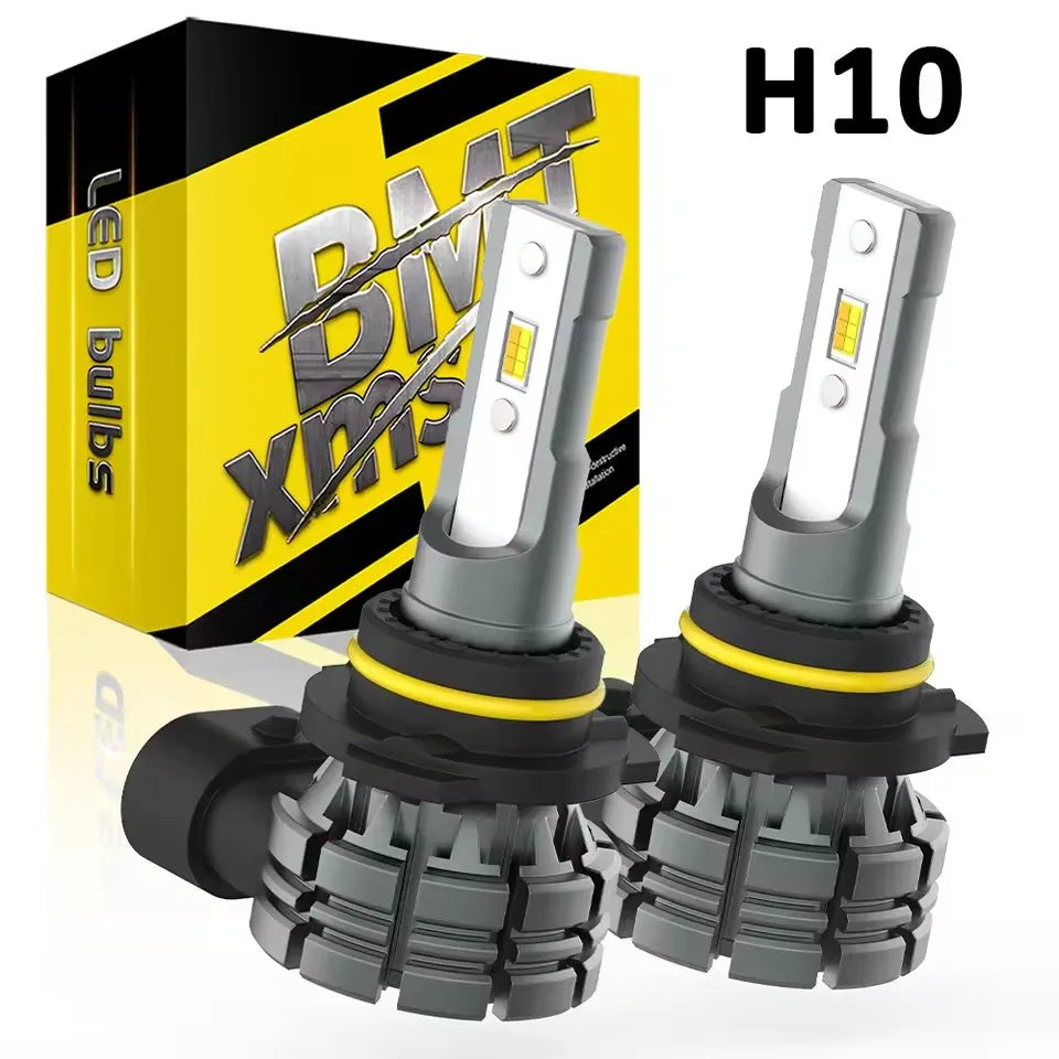 2-Piece LED Interior Light Kit for Lights H8 H11 H10 H16JP 9006 HB4 9005 HB3 No Error LED Fog L - Canbus Error-Free B...
