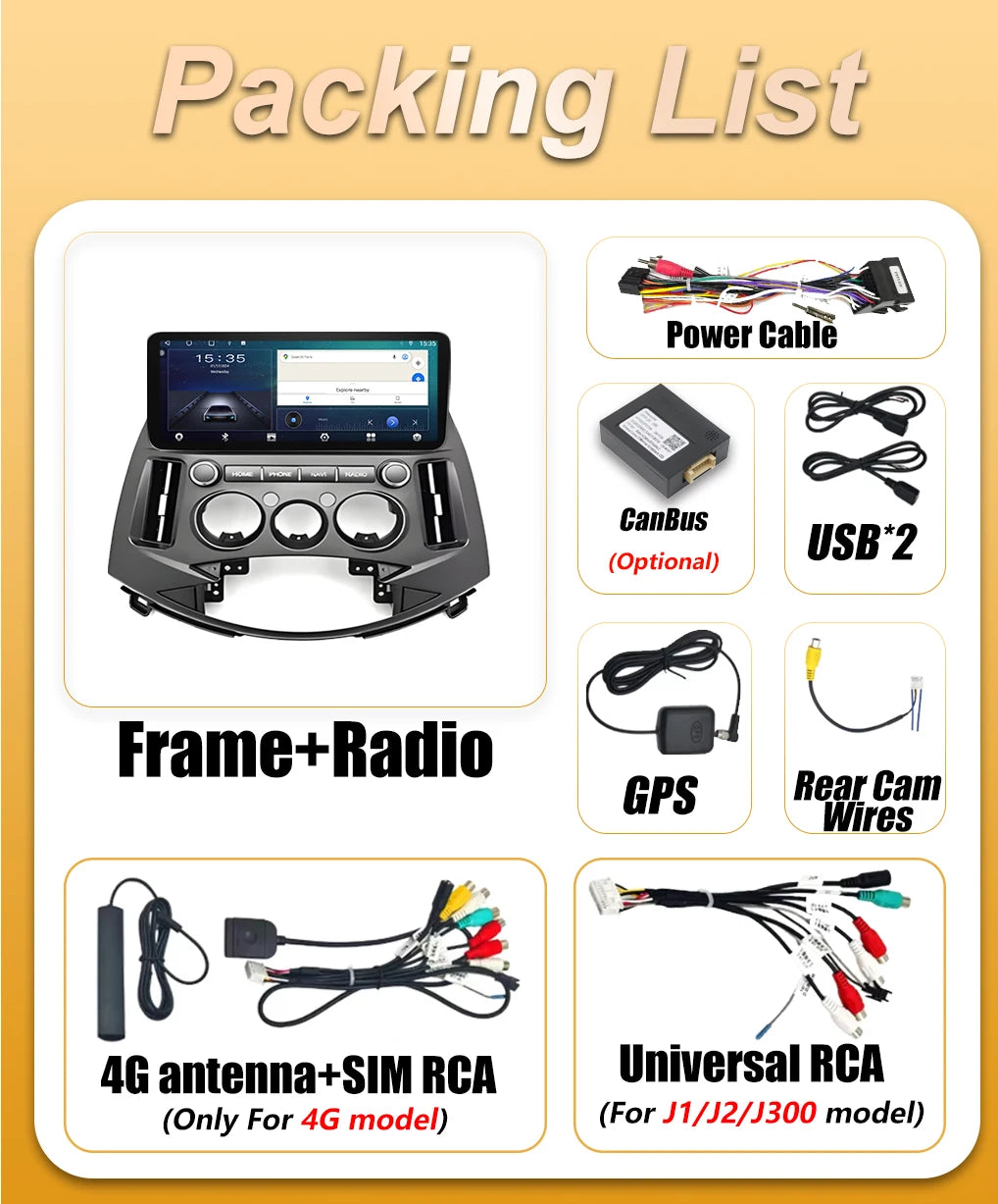 Android Auto Carplay Car Radio 12.3 Inch For Mitsubishi Grandis 2004 2005 2006 2007 2008 2 | AUTOKITSHOP