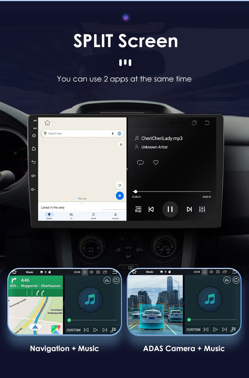 4G 8Core Android 13 Car radio For BMW 5 Series E39 X5 E53 2001-2007 Multimedia player 2din