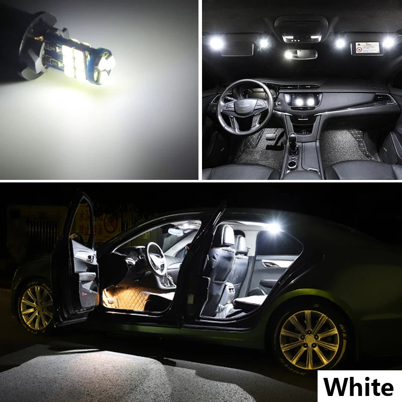 ZITWO 10Pcs LED Interior Dome Reading Map Light Kit For Honda HR-V HRV 1999 2000 2001 2002 2003 2004 2005 2006 Canbus No Error