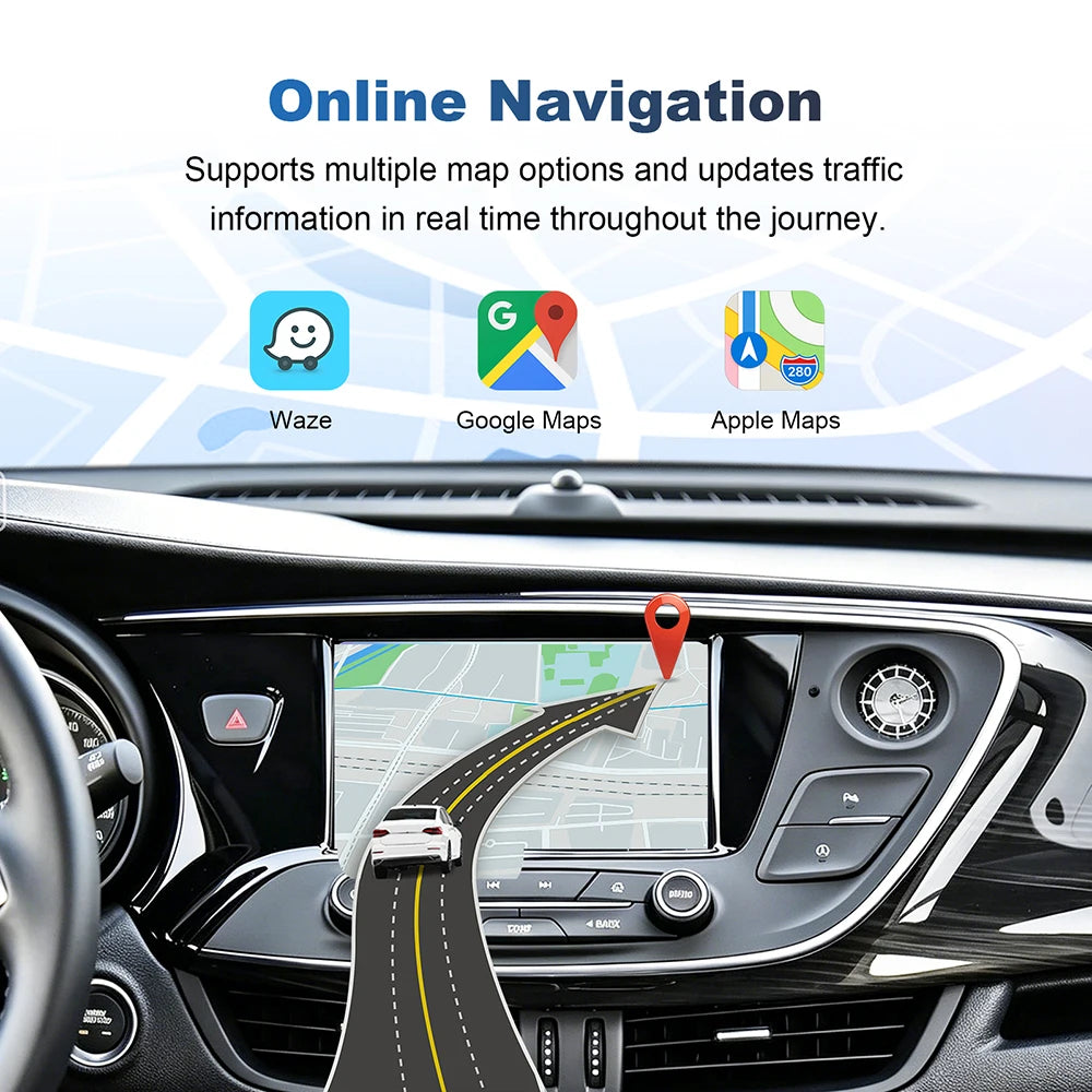 Wireless CarPlay for Buick LaCross Regal Envision Verano 2014-2019 8 inch screen CarPlay I
