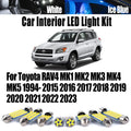 LED Interior Light Kit for Toyota RAV4 MK1 MK2 MK3 MK4 MK5 1994- 2018 - Canbus Dome Map Door Trunk Bulbs | AUTOKITSHOP