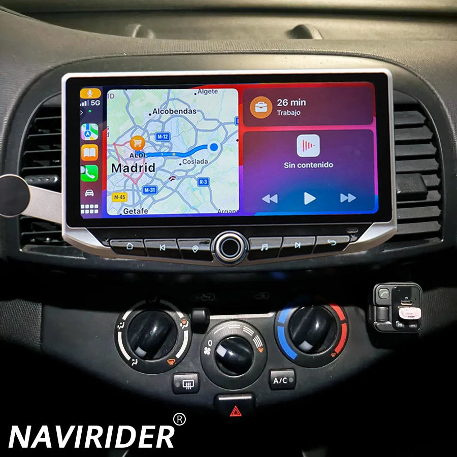 10.88inch Qled Screen Android For Nissan March Micra K12 2002-2010 Stereo CarPlay Car GPS
