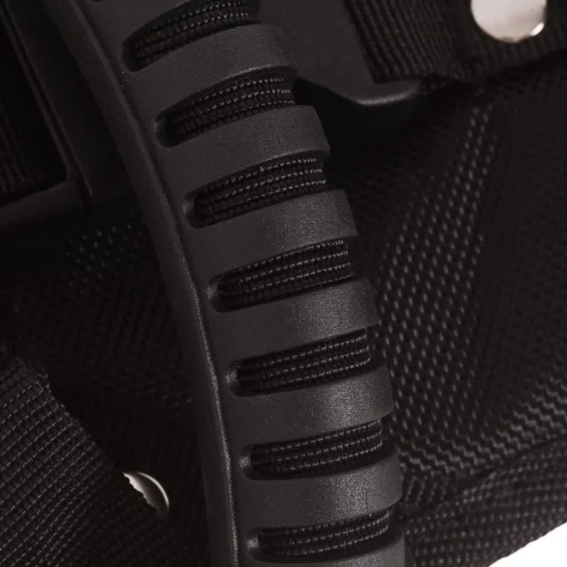 Motorcycle Scooters Safety Belt Back Seat Passenger Grip Grab Handle Non Slip Strap Universal Mo - Automotive LED Light