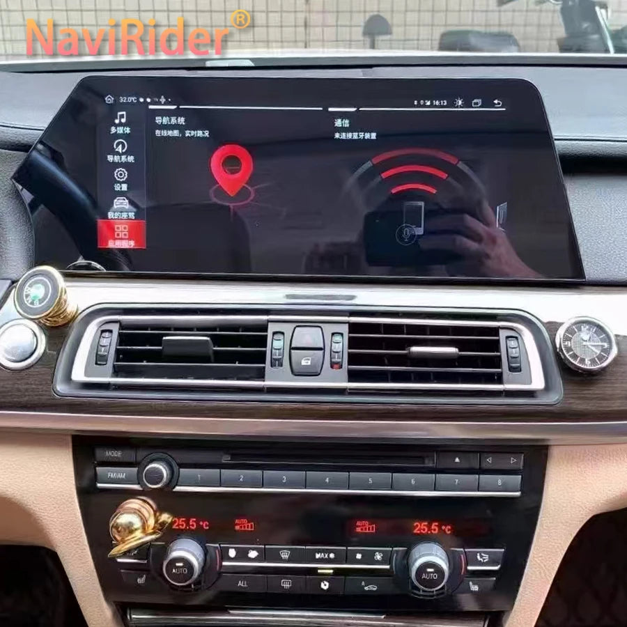 GPS For BMW 7 Series F01 F02 2011-2017 NBT CIC GPS Android 15 Car Radio Carplay Navi BT Ca