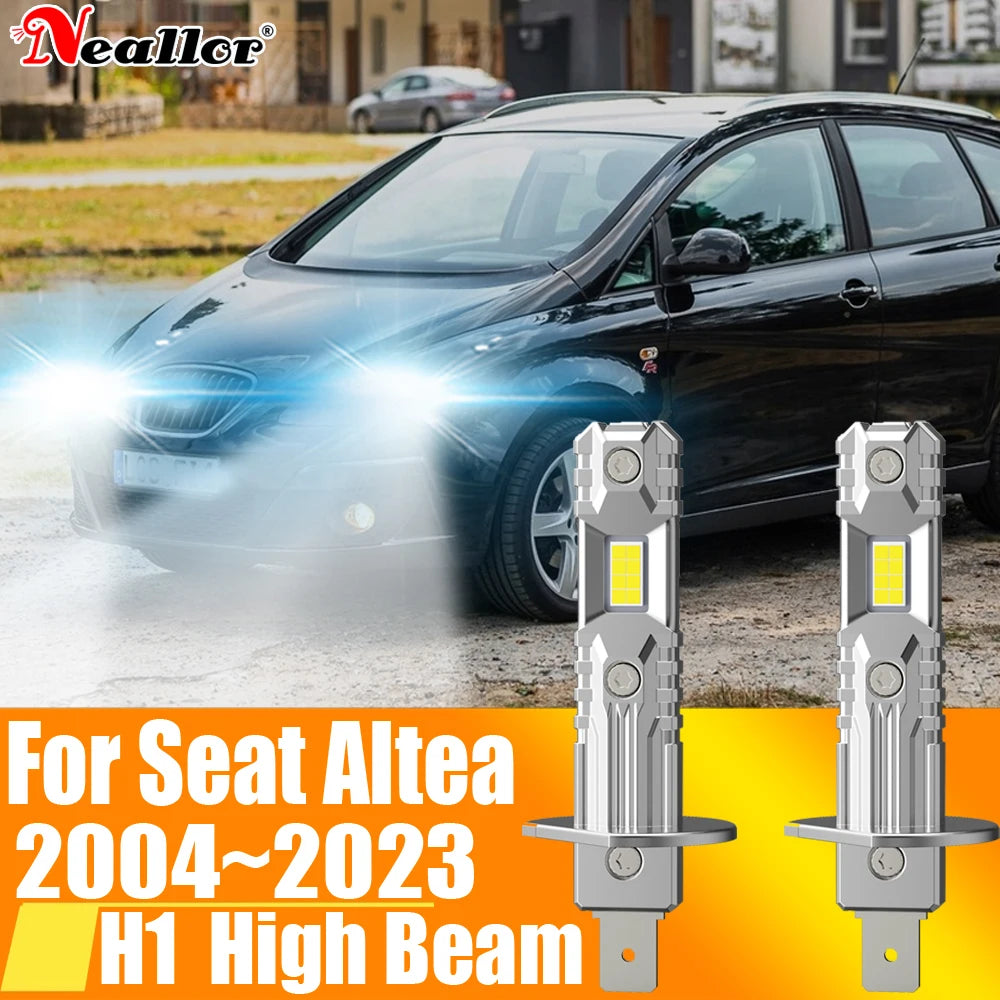 H1 Led Light Canbus Bulb Car Headlight High Power Auto Fog Diode Moto Driving Running Lamp