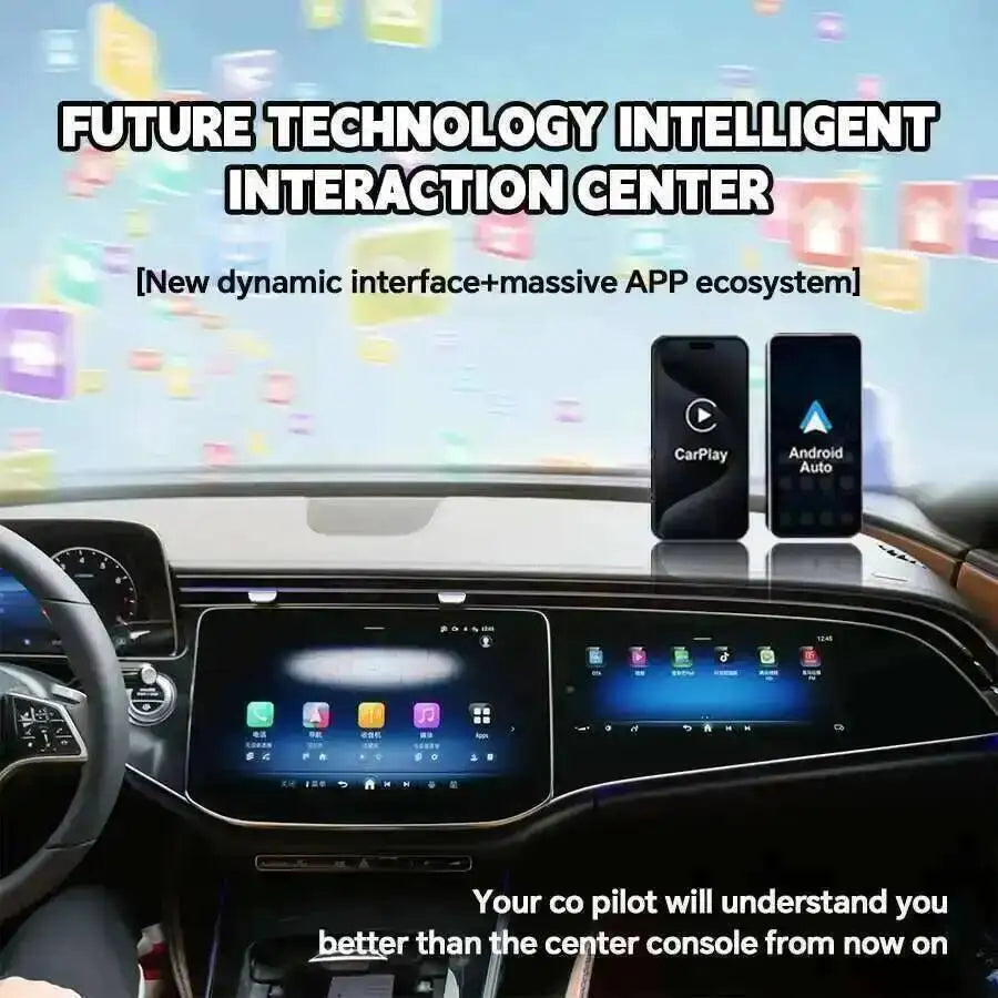 Co Pilot Entertainment Head Unit For Mercedes Benz E Class E260 E300 W214 2024 Car Android