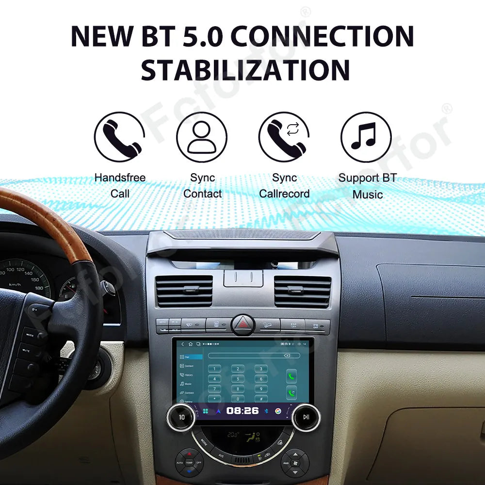 Luxury Modern Android 15 11.5 Inch HD Touch Wireless CarPlay Android Auto GPS Multimedia P