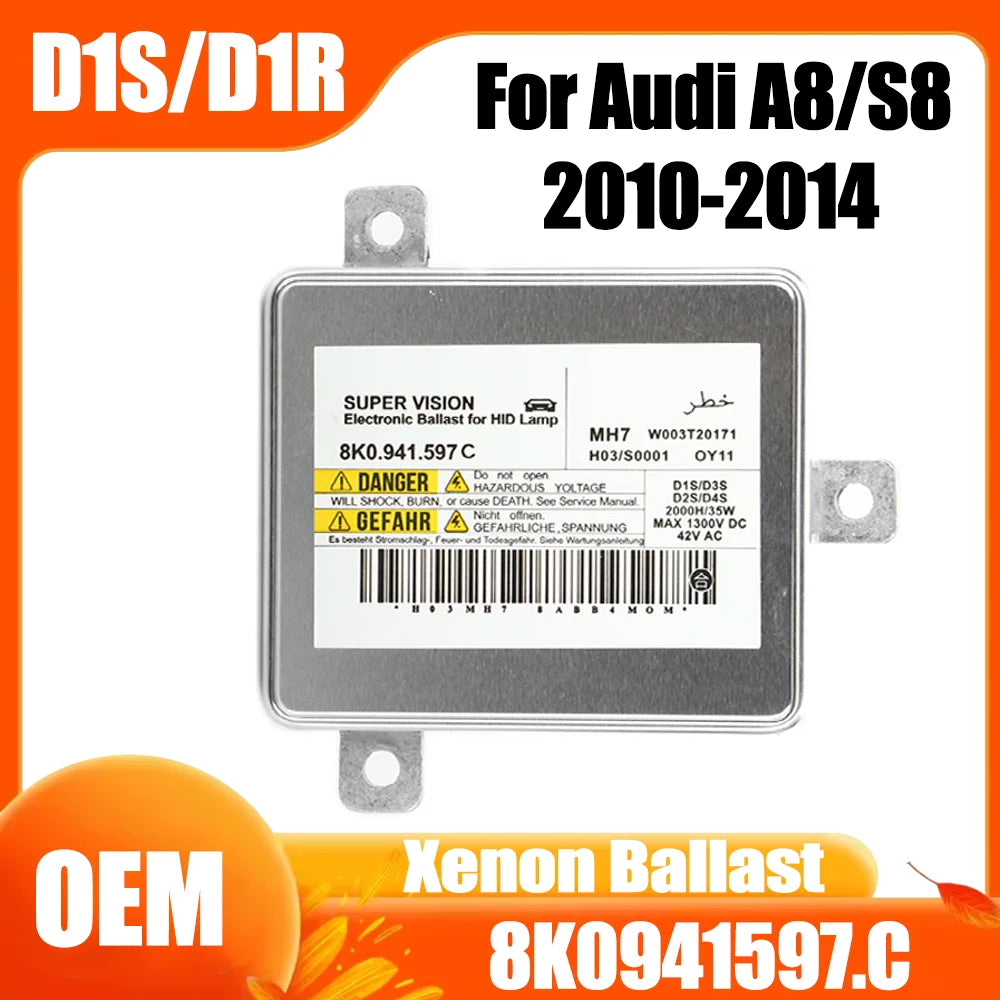 D1S/D1R HID Ballast Xenon Headlight electrics Ballast Control Unit Module 8K0941597.C For