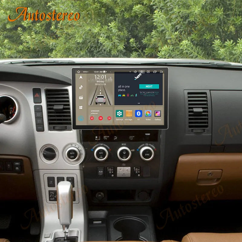 Auto Stereo Android 14 13.3 Inch For Toyota Tundra/Sequoia 2007-2014 Car GPS Navigation Mu