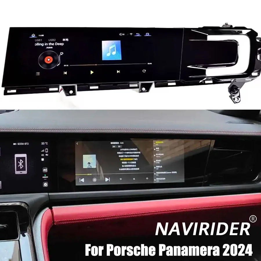 11inch For Porsche Panamera 2024 Copilot Smart Screen Stereo CarPlay Android Car GPS Navig | AUTOKITSHOP
