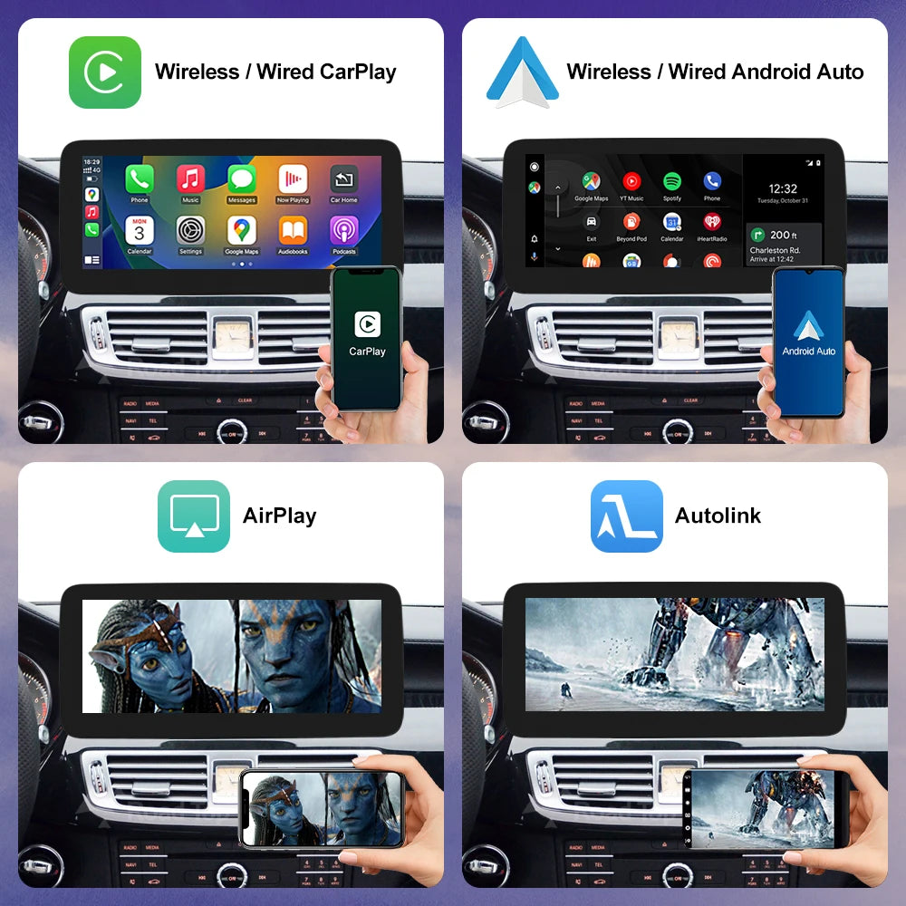 Linux Car Multimedia Touch Screen Radio for Mercedes Benz CLS W218 2010-2018 Android Auto  | AUTOKITSHOP