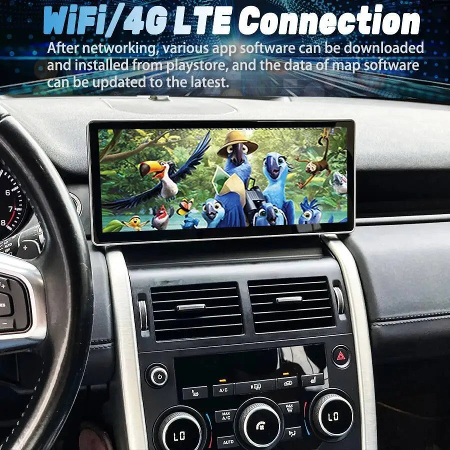 12.3" Navi Android 15 DSP Stereo For Land Rover Discovery Freelander 2015-2019 HU Car Mult