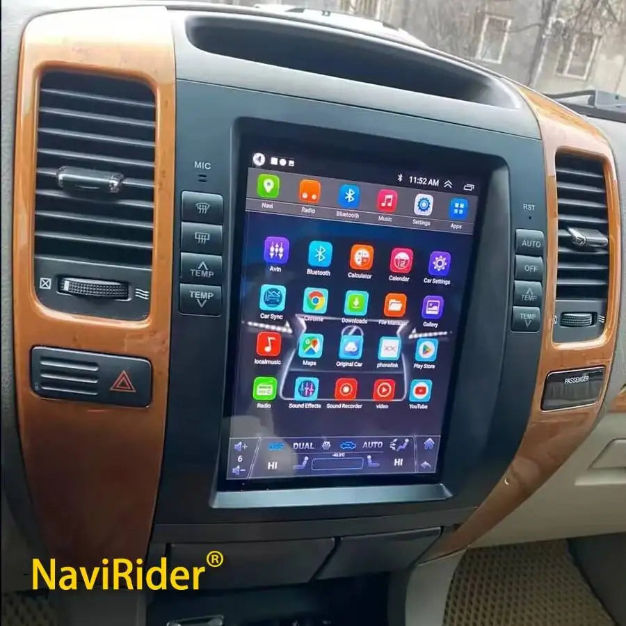 Android 13 2din Car Radio Navigation for Toyota Land Cruiser Prado 120 3 Lexus GX470 J120  | AUTOKITSHOP