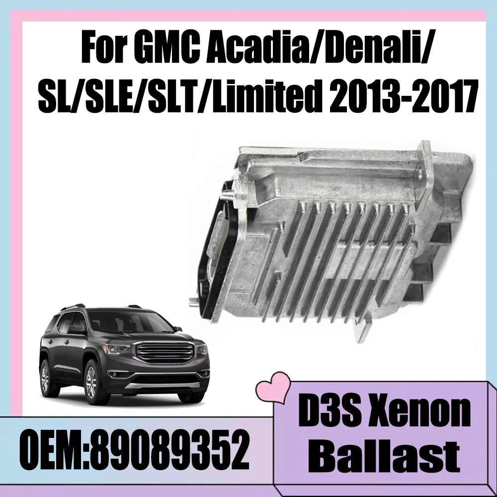 63117180050 89089352 900035944 D3S Xenon Ballast Control Block HID Ballast For GMC Acadia/