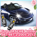 LED Headlights Canbus 1:1 HID Xenon Auto Lamp 50000LM Turbo LED Bulb For PORSCHE Boxter 98