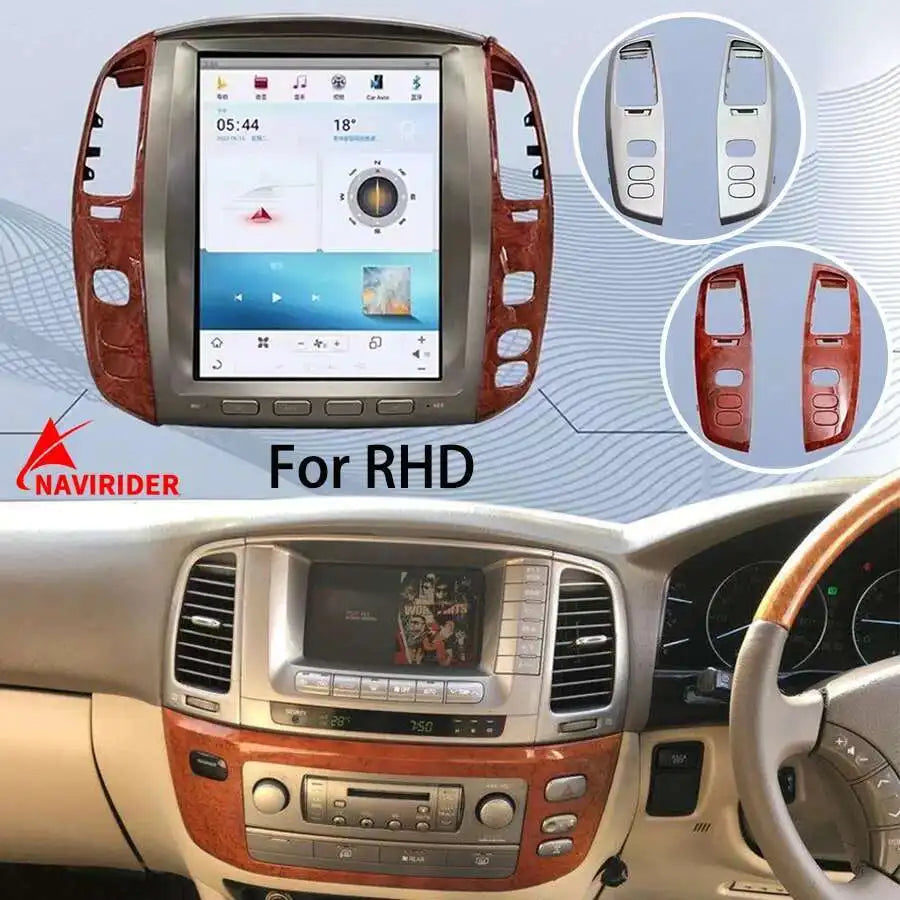For Lexus LX470 2005 Android Screen Radio GPS Stereo For Toyta Land Crueser 100 LC100 Auto