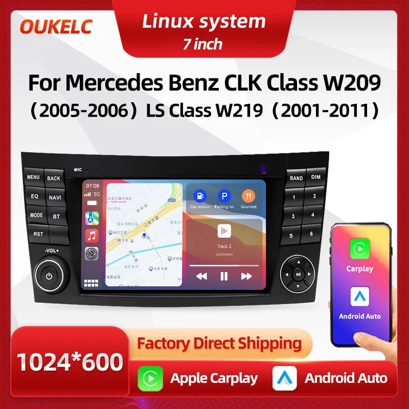 LED Interior Light Kit for Mercedes W209 W219 CLS - Canbus Error-Free Interior Bulbs