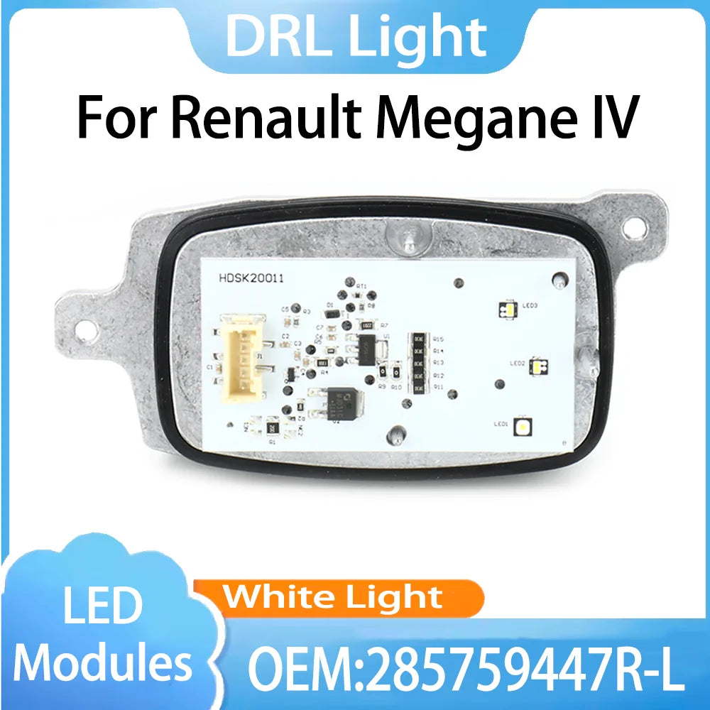 285759447R-L LED Source Module White Color Angel Eyes Module DRL Headlight Module Control