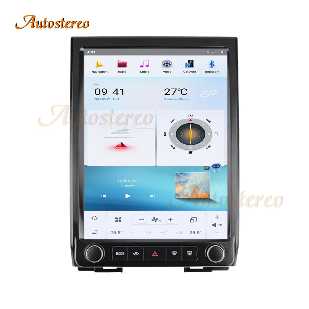 12.1 Carplay Android 11 For Ford Expedition 2015-2017 Tesla Radio Car GPS Navigation Auto