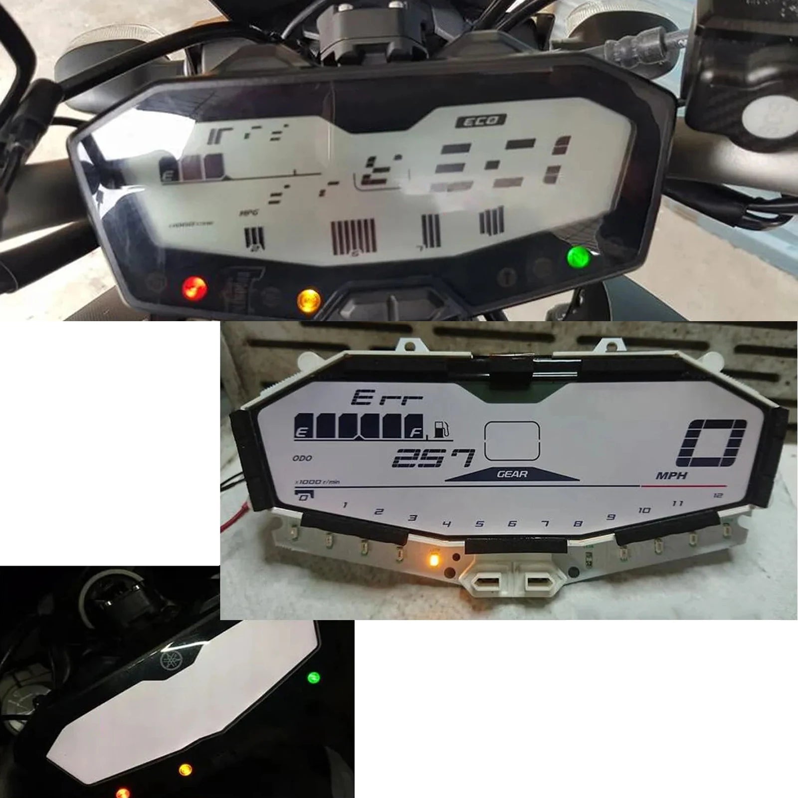 LED Interior Light Kit for FZ07 MT07 2014-2020 - Canbus Error-Free Interior Bulbs