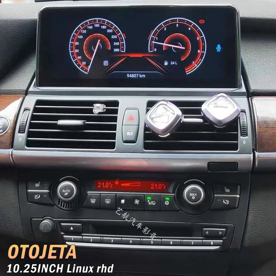 10.25inch For BMW X3 E87 2006-2011 Carplay Android Auto Screen Car Video Vi Link Recorder