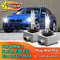 35W HID Car Xenon Headlight 6000K Auto Lamp 10000LM Bright Replacement Bulb For BMW 3 Seri