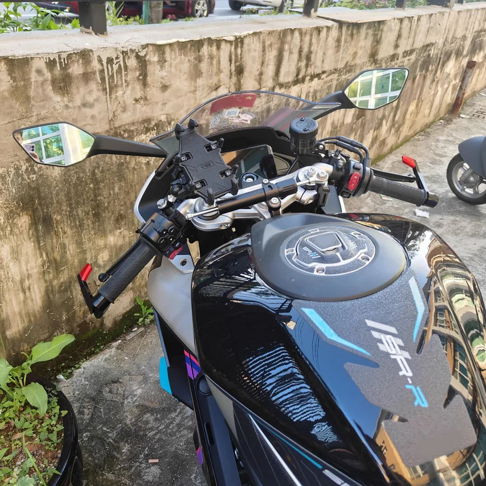 For CFMOTO 675SR-R 675SR 450SR 500RS Motorcycle Accessories Motorcycle Brake Handle Protects CNC - Automotive LED Light