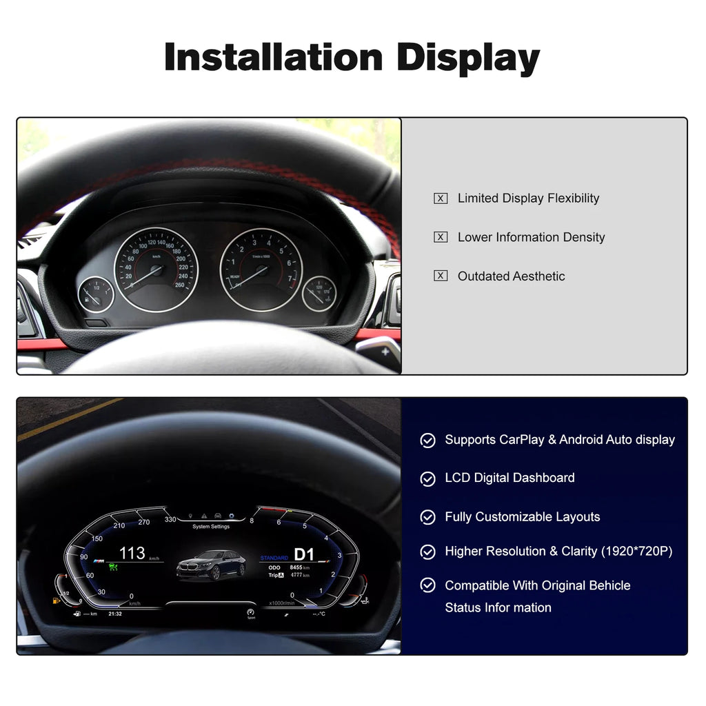 LED Interior Light Kit for BMW F36 F32 F33 - Canbus Error-Free Interior Bulbs