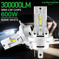 H4 9003 HB2 H7 LED CANBUS Headlights Bulb 300000LM 6000K Wireless Spotlight Automobile Dio