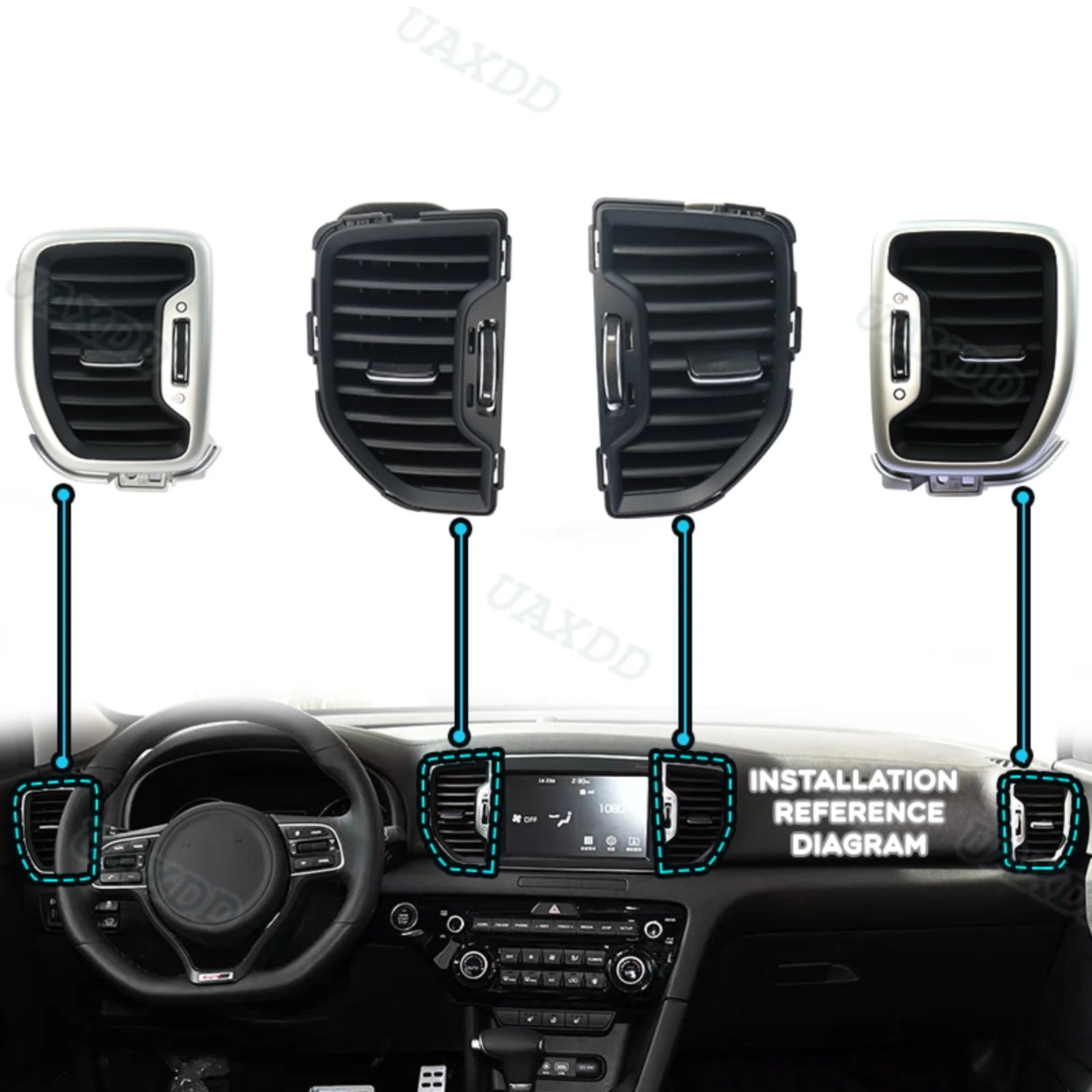 RGB - Ambient Light - for Kia 2016-2018 - Car Interior Lighting