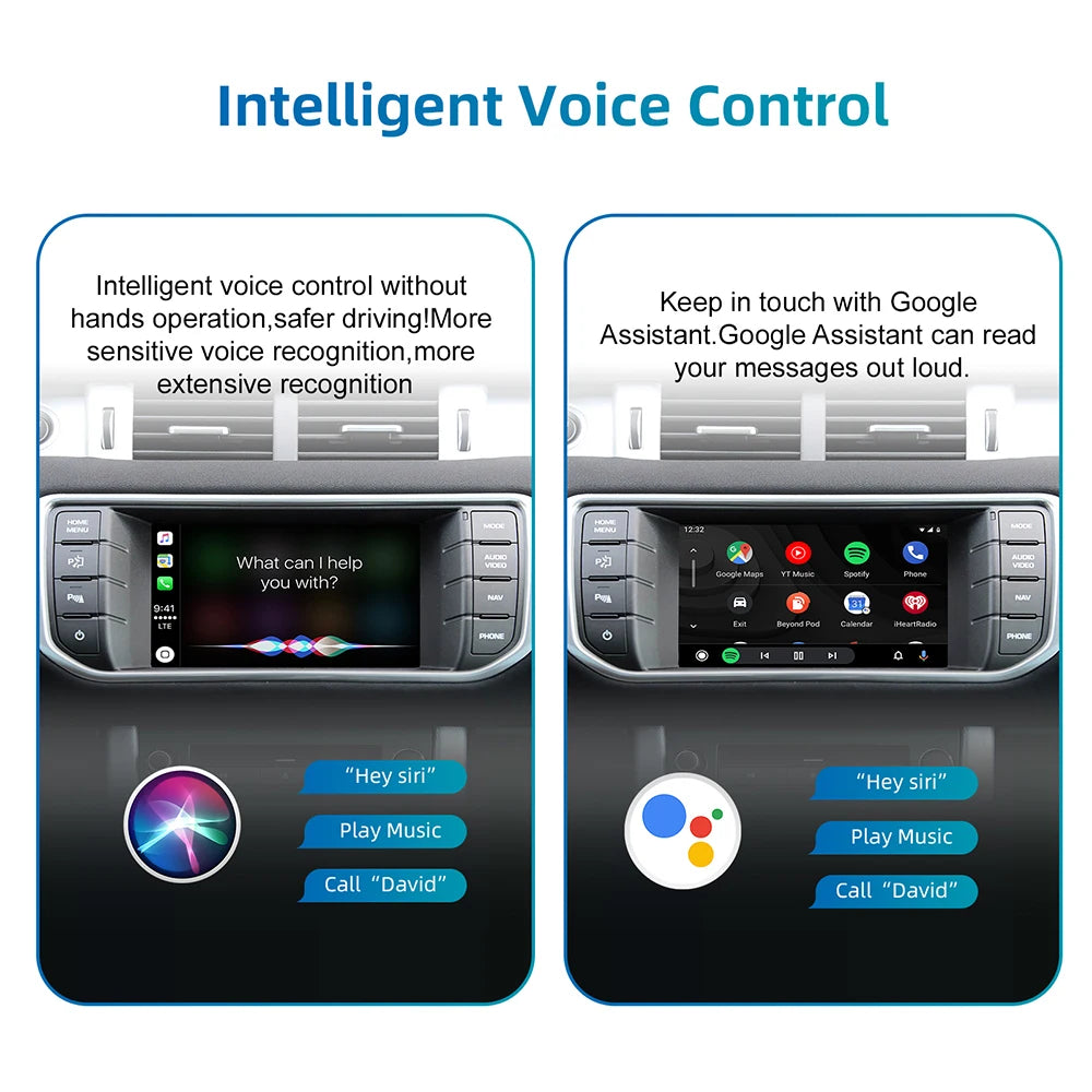 Wireless Carplay Android Auto Fits For Land Rover Jaguar Bosch Discovery 4 Evoque Freeland