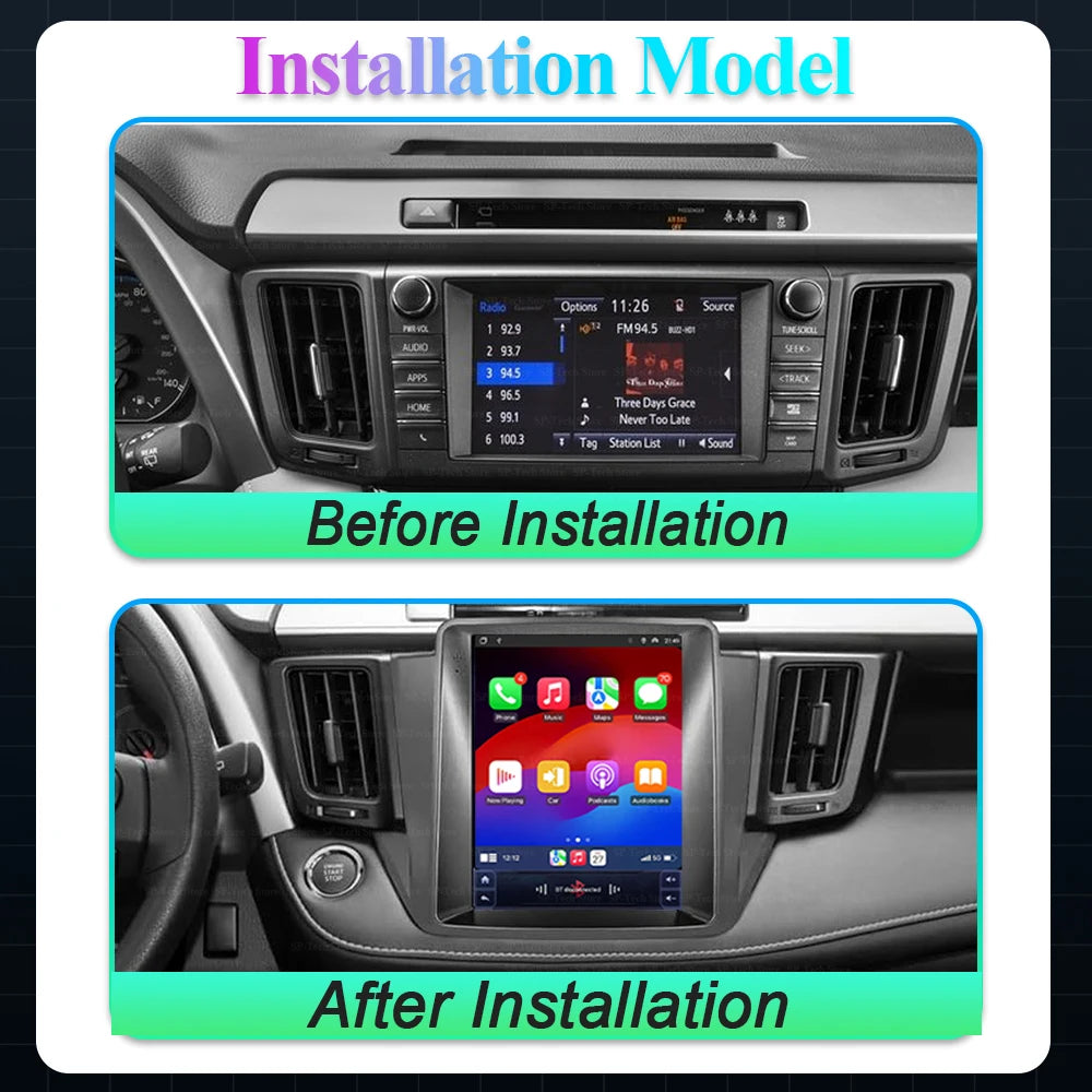 Android 16 For Toyota Rav4 Rav 4 2013 2014 2015 2016 2017 2018 Car Radio 9.7 Inch Multimed | AUTOKITSHOP