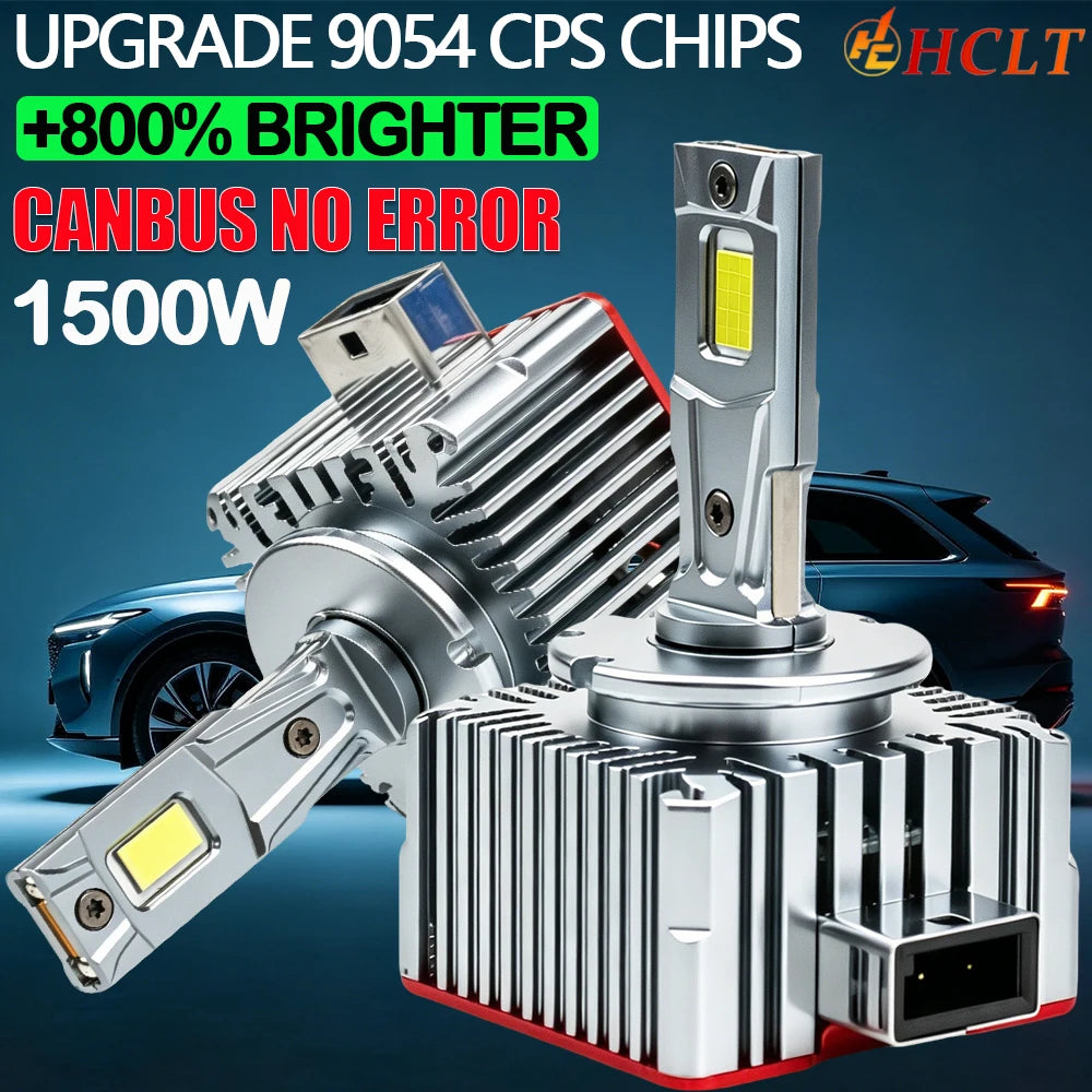 D1S D3S D2S LED Ultra Powerful Canbus Light for Car D4S D8S High Power Turbo LED Headlight
