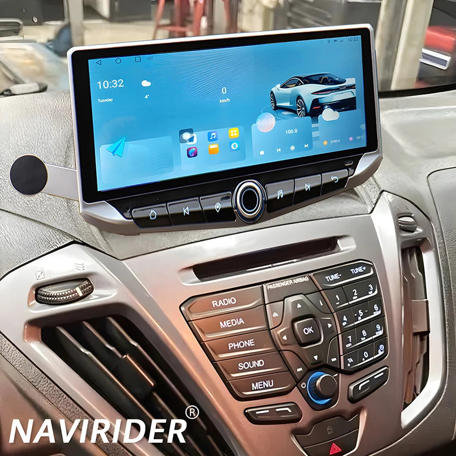 10.88inch Android Screen For Ford Transit Tourneo Custom Ecosport Connect CarPlay Car GPS