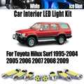 LED Interior Light Kit for Toyota Hilux Surf 1995-2005 - Canbus Dome Map Door Trunk Bulbs | AUTOKITSHOP