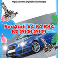 LED Headlights 50000Lm Auto Bulbs Canbus 1:1 Xenon HID For Audi A4 S4 RS4 B7 2006 2007 200