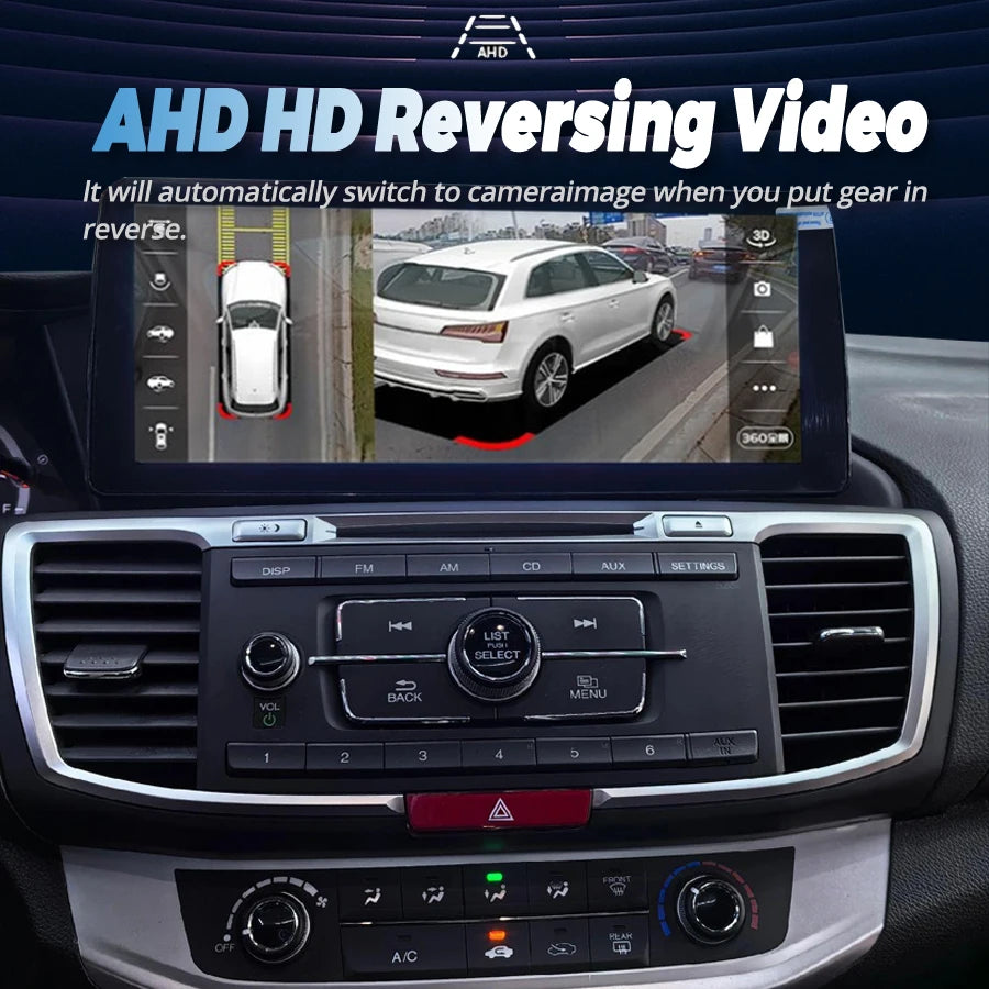 12.3inch Android Screen Head Unit For Honda Accord Inspire 2018-2021 Stereo Car Radio Mult