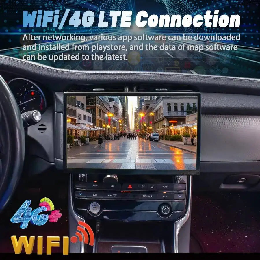 13inch GPS Navigation For Jaguar XF XFL 2016-2019 Android 15 Wireless Carplay Car Radio Mu | AUTOKITSHOP