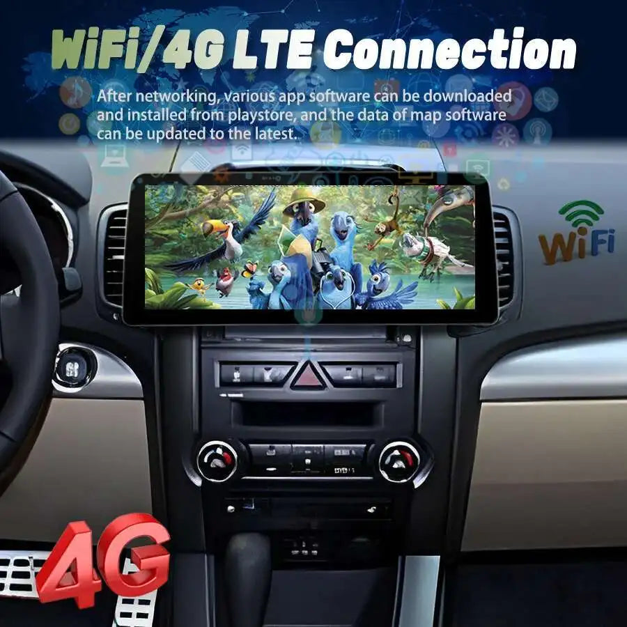 12.3inch Carplay Head Unit Car GPS Navigation Video Player Radio Stereo For KIA Sorento 20
