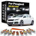 LED Interior Light Kit for Peugeot MK1 MK2 2007-2016 - Canbus Error-Free Interior Bulbs